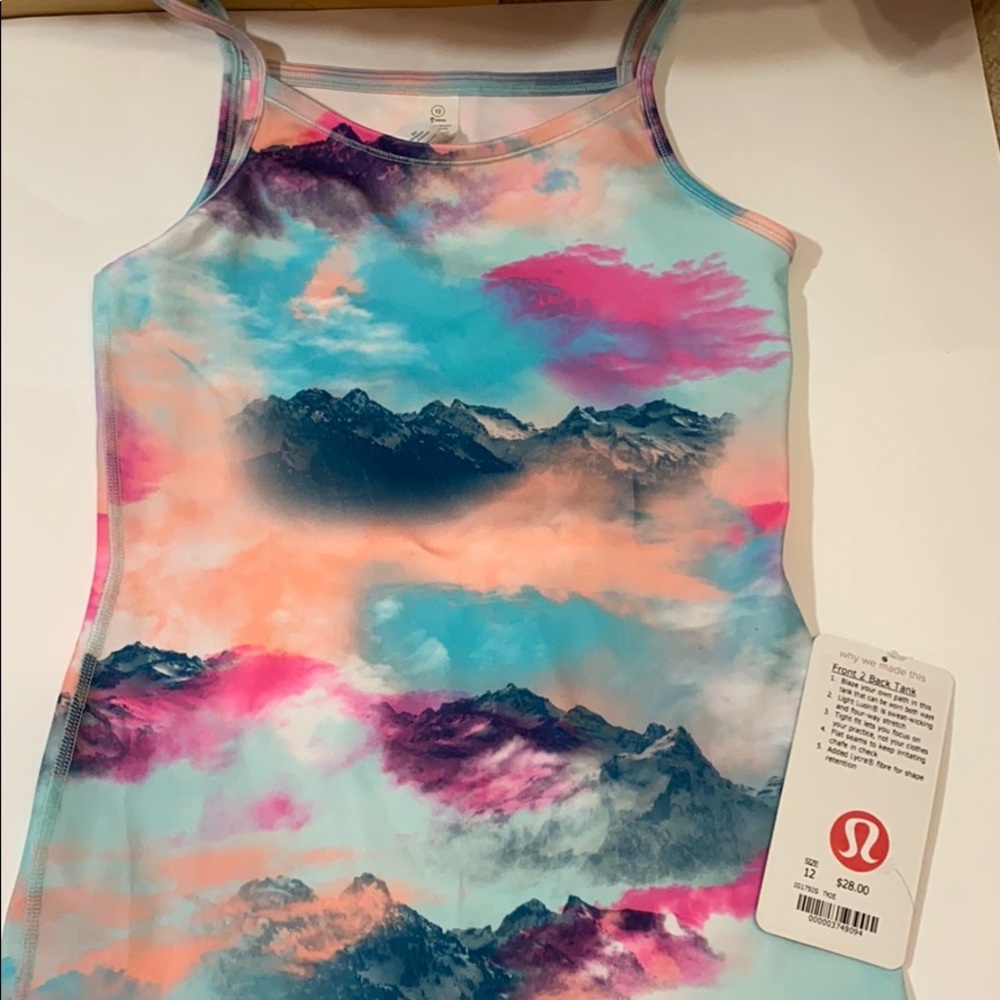 Ivivva(Lululemon) Front to Back Tank